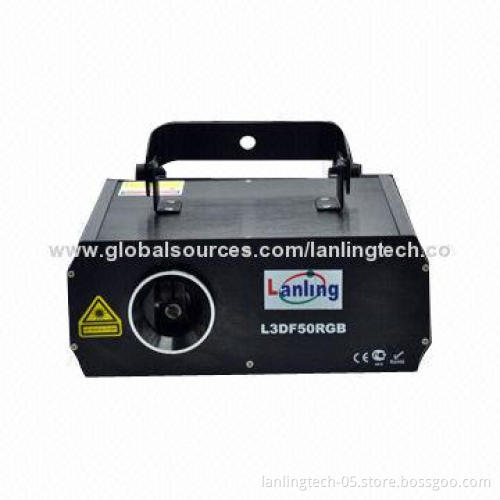 Christmas Holiday 3D RGB Animation Laser Light